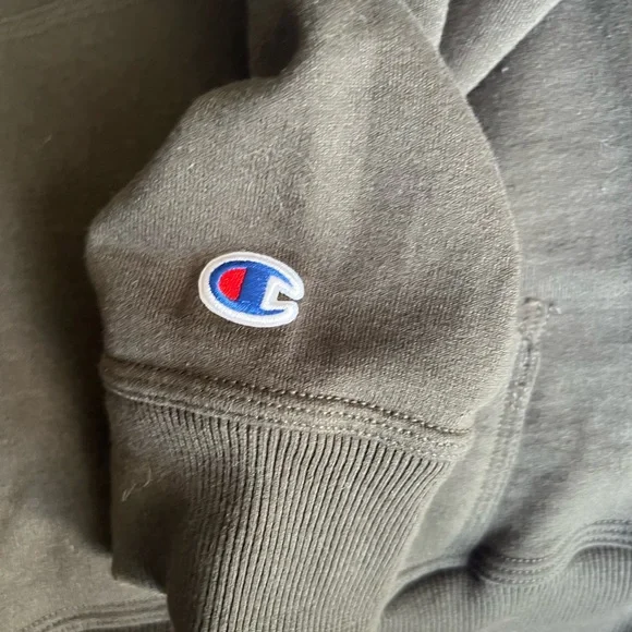 Champion Men’s Champion Hoodie Green Color Size Large - Picture 3 of 9